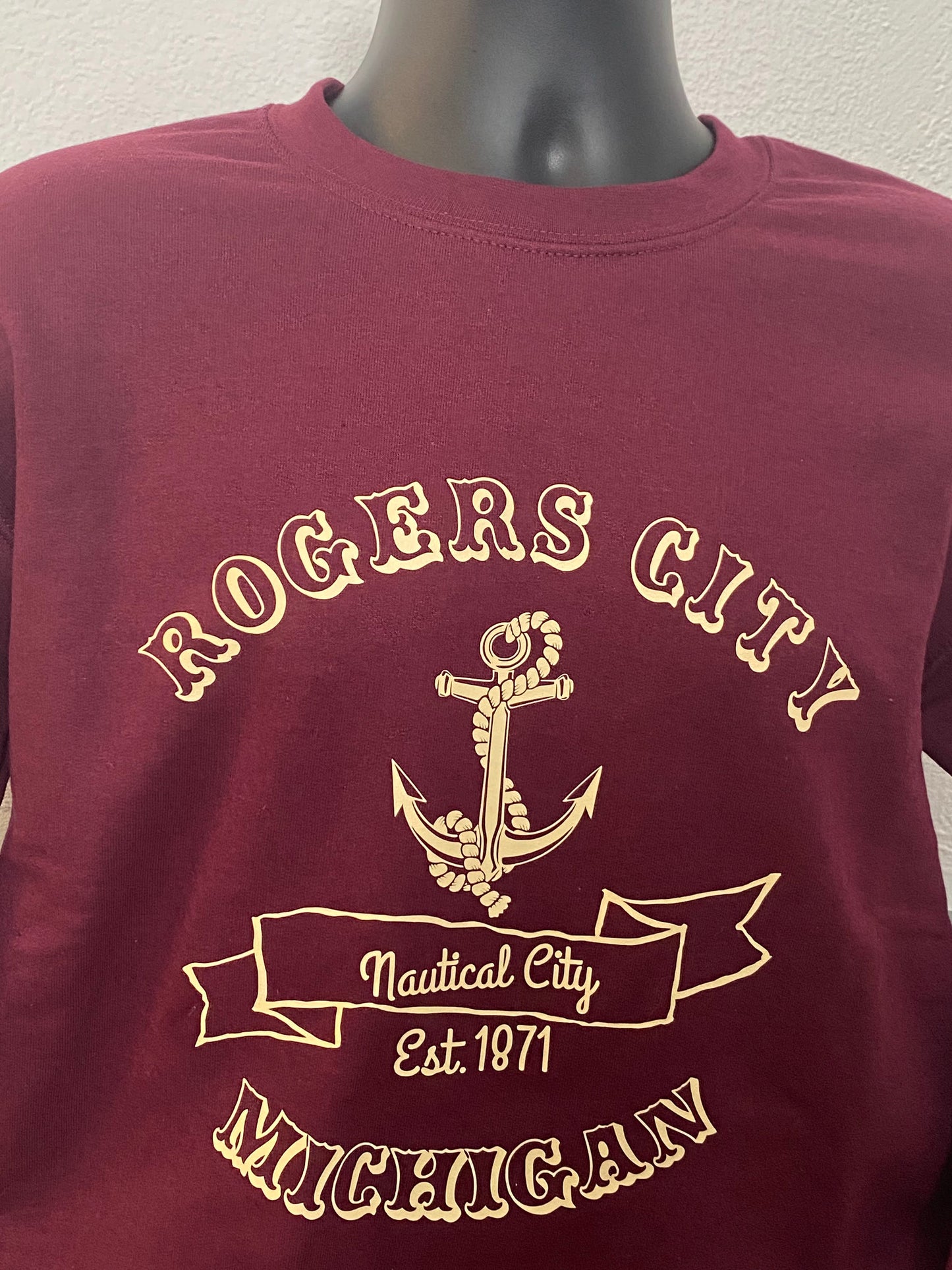Rogers City Nautical Crewneck Sweatshirt