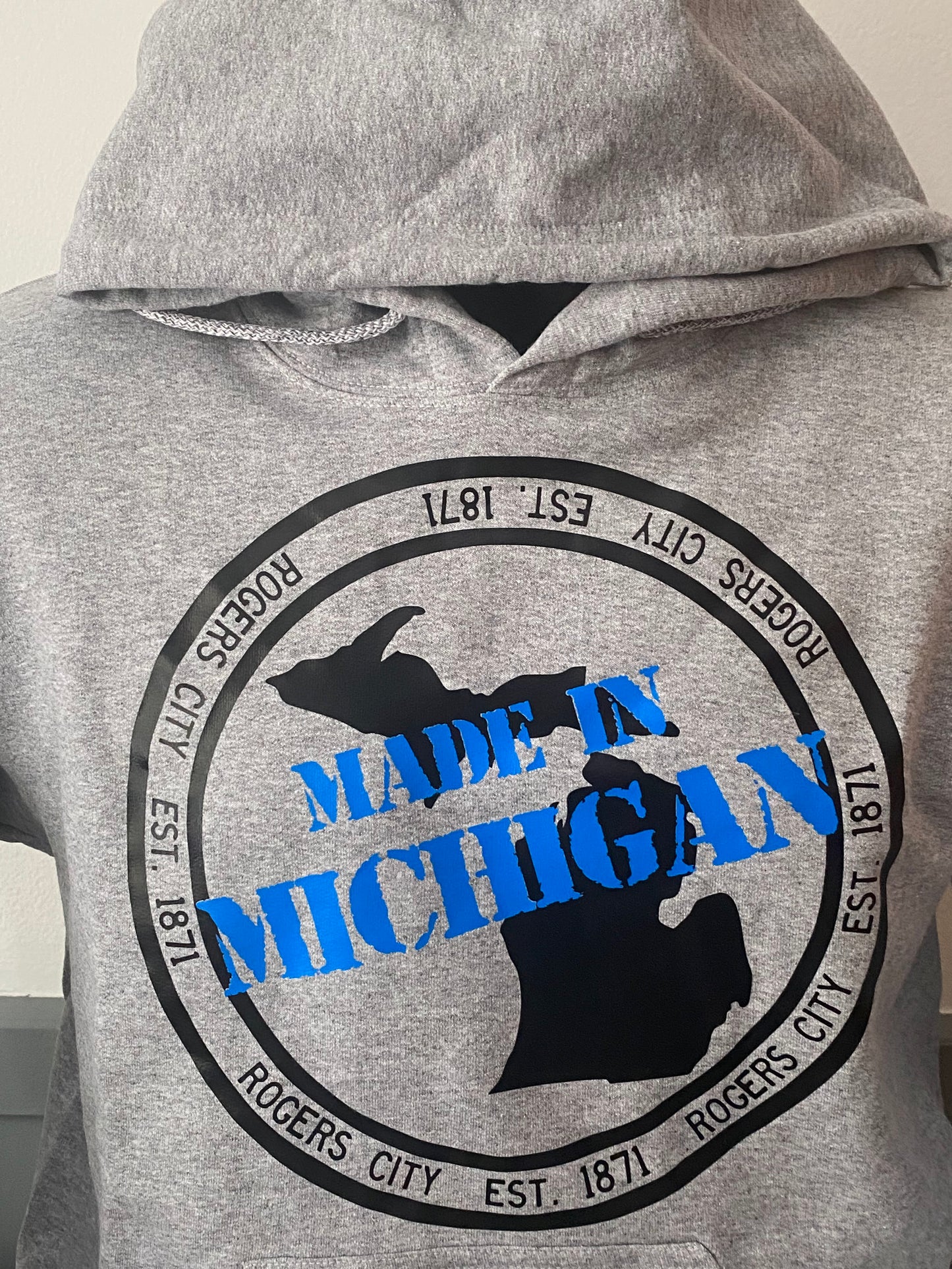 Rogers City Made In Michigan Hoodie