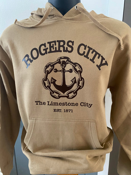 Rogers City Limestone City Hoodie