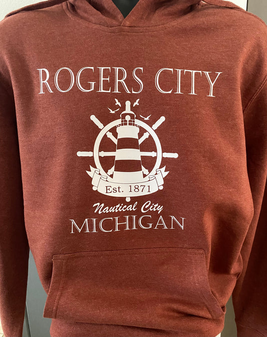 Nautical City Lighthouse Hoodie