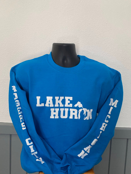 Lake Huron Crewneck Sweatshirt