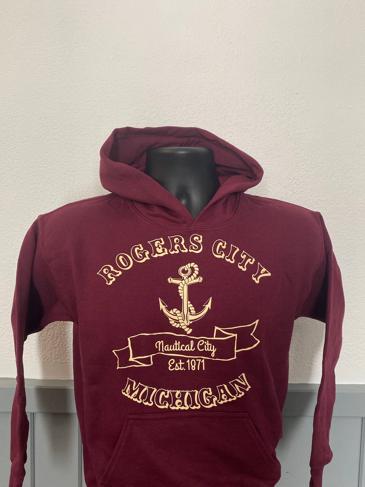 Youth Rogers City Nautical Hoodie