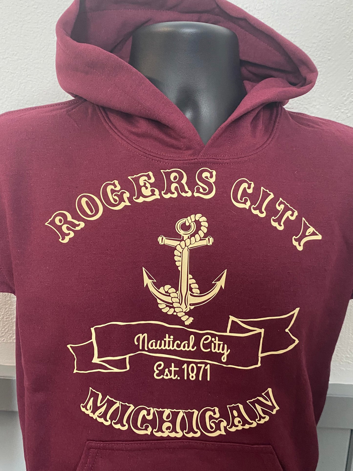 Youth Rogers City Nautical Hoodie