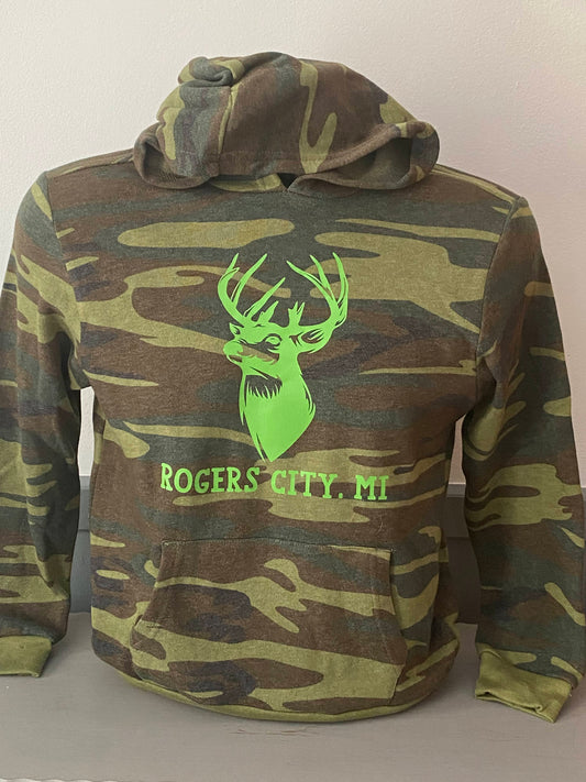 Youth Rogers City Buck Hoodie