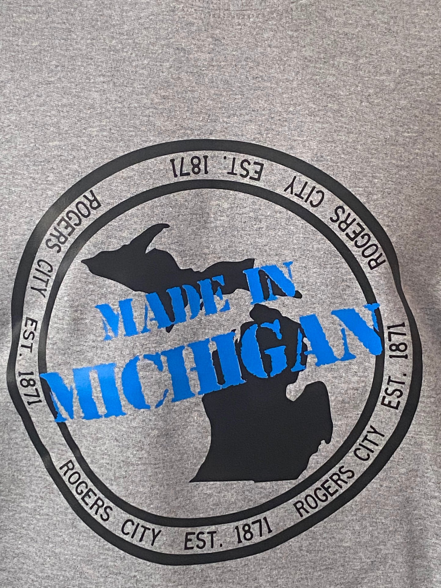 Rogers City Made In Michigan Crewneck Sweatshirt