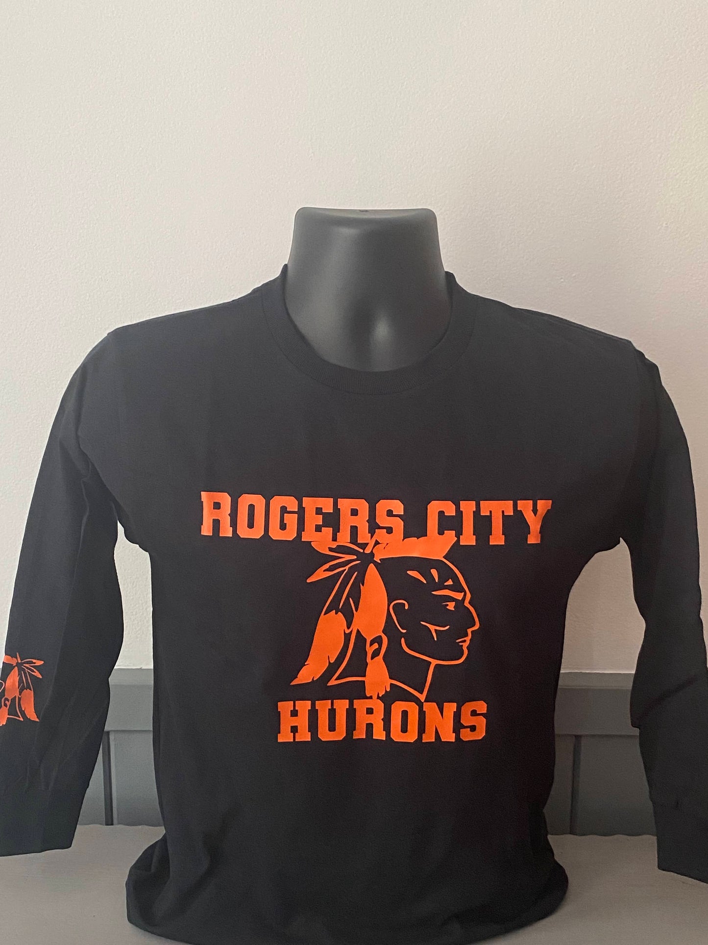 Youth Rogers City Hurons Long Sleeve T-shirt