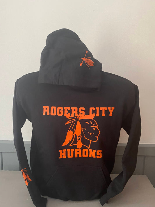 Rogers City Hurons Hoodie