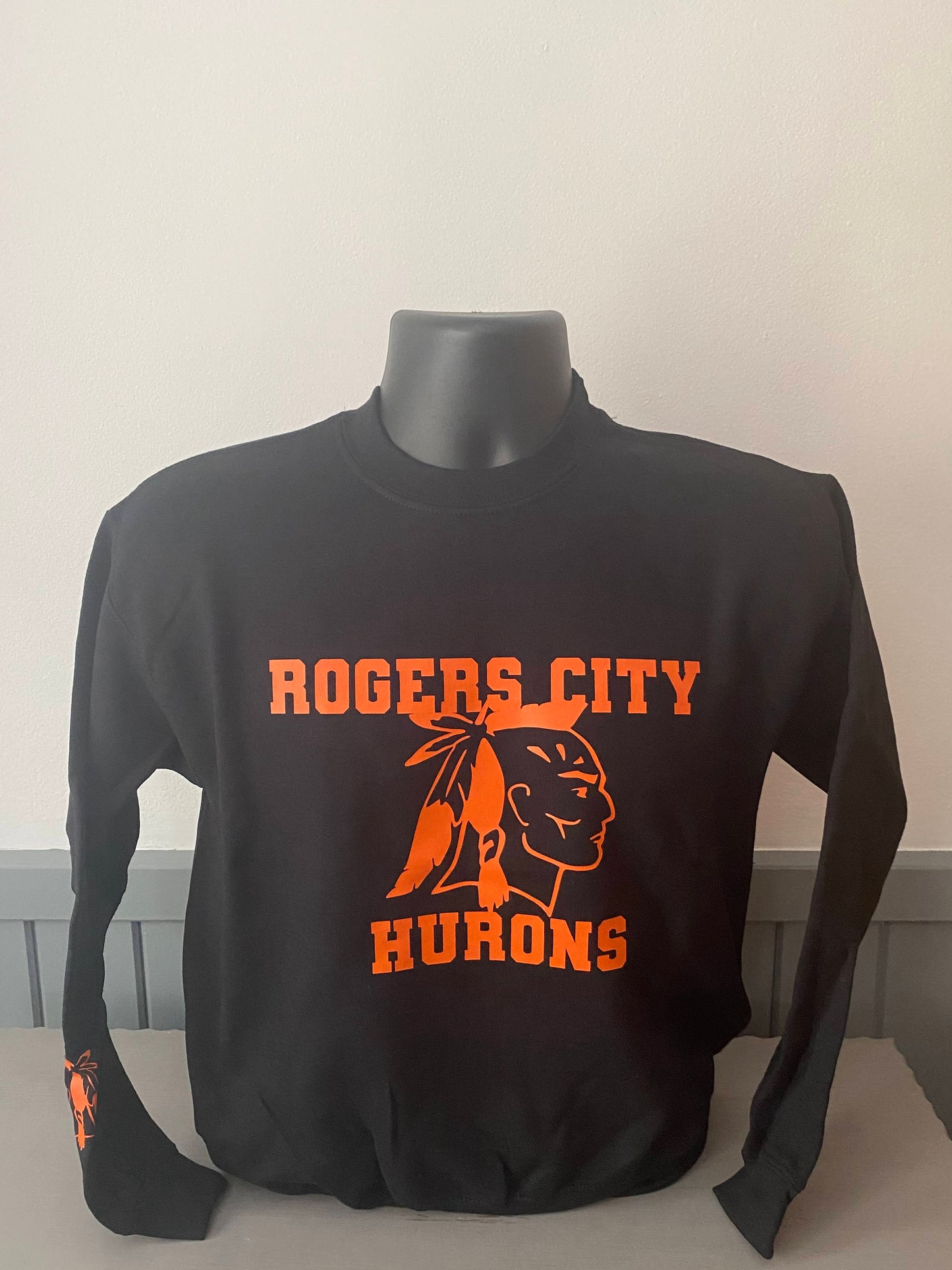 Youth Rogers City Hurons Crewneck Sweatshirt