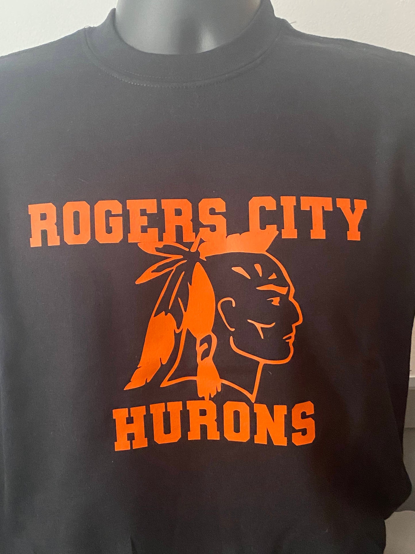 Youth Rogers City Hurons Crewneck Sweatshirt