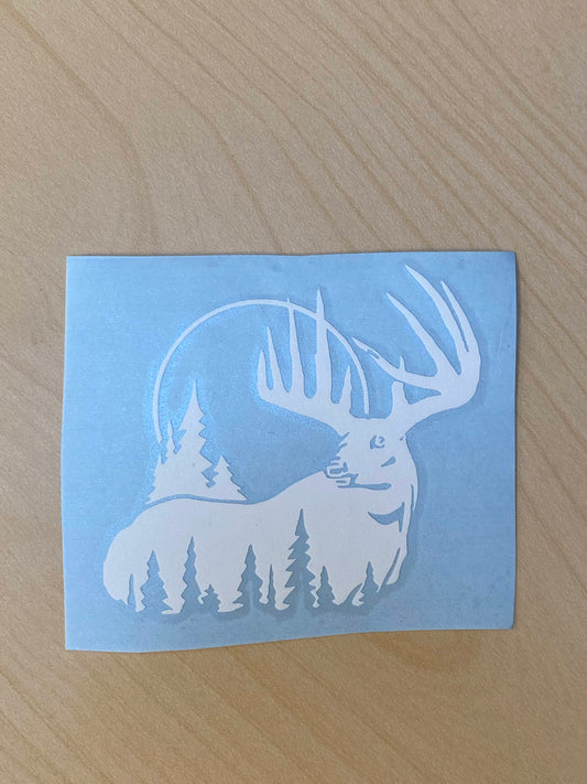 Buck Moon Decal