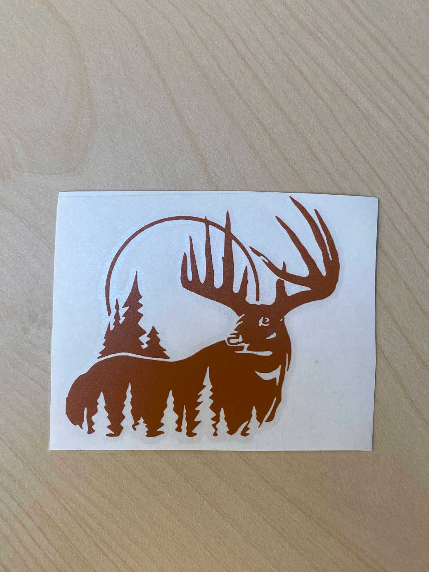 Buck Moon Decal