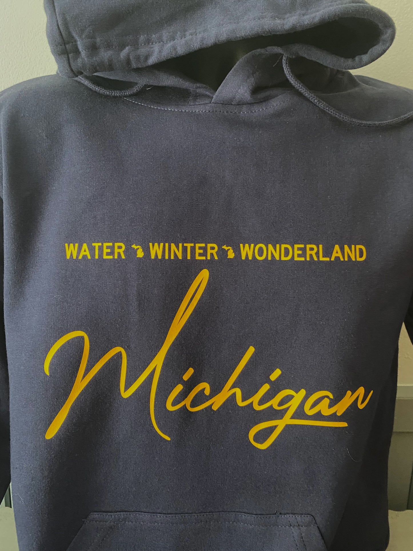 Water Winter Wonderland Michigan Hoodie