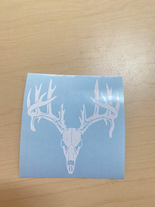 Deer Skull Decal