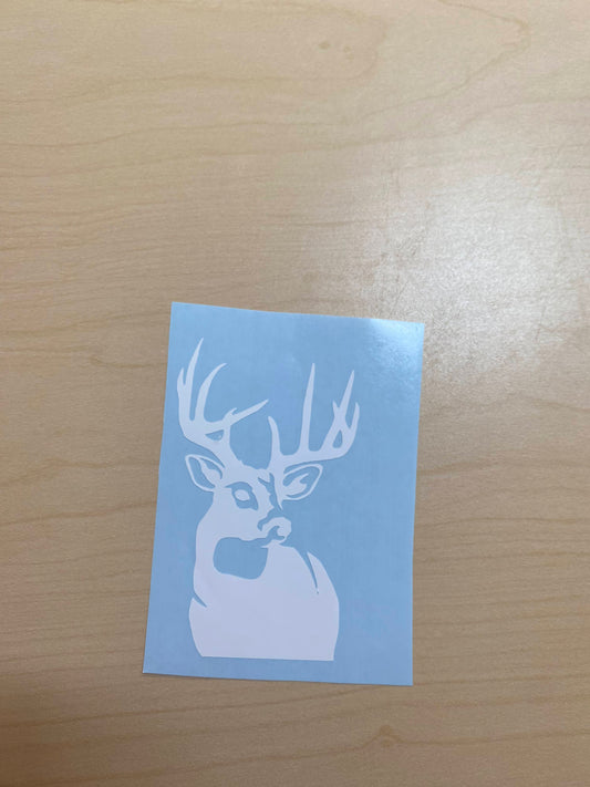 Buck Head Decal