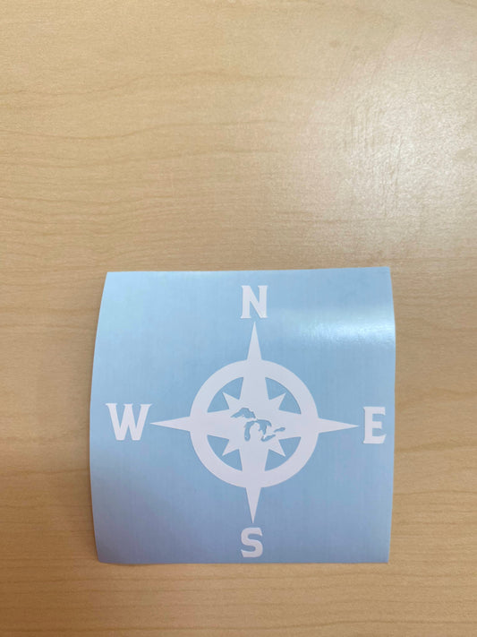 Great Lakes Compass Decal